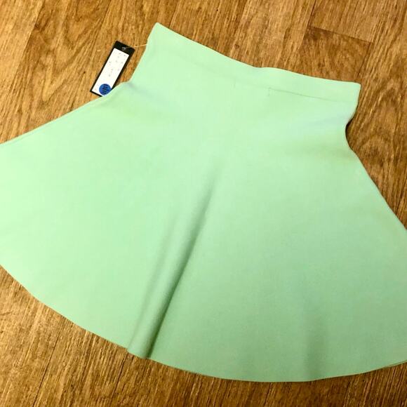 Romeo & Juliet Couture Pastel Green A-Line Skater Skirt Size Small - Picture 7 of 11